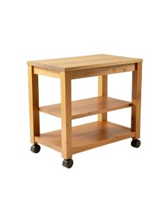 Fahra Wooden Serving Kithchen Cart