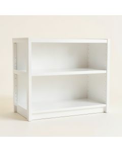 Reed Dell Desktop Shelving Unit - White (synthetic illustration; no displayed measurements)