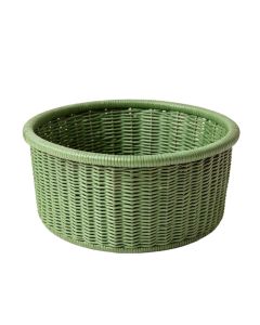 Slate Bridge Empty Storage Basket - Green