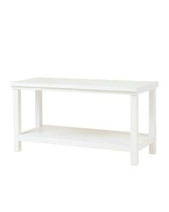 Sage Canyon Empty Workshop Workbench - White (synthetic illustration; no displayed measurements)