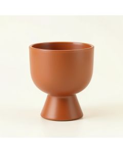 Willow Bluff Empty Candle Holder - Terracotta (synthetic illustration; no displayed measurements)