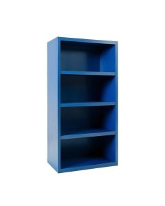Wren Bridge Narrow Cubby Tower - Blue (synthetic illustration; no displayed measurements)