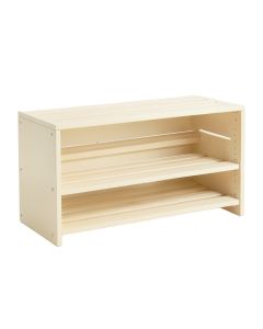 Aspen Edge Shoe Storage Bench - Cream