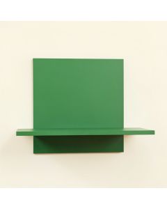 Wren Bridge Wall-Mounted Shelf - Green (synthetic illustration; no displayed measurements)