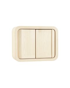 Oak Dell Wall-Mounted Entry Cabinet - Ivory