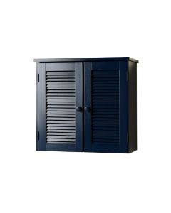 Harbor Crest Wall-Mounted Entry Cabinet - Navy (synthetic illustration; no displayed measurements)