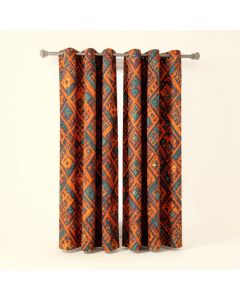 Ambesonne Grunge 2 Panel Curtain Set (synthetic illustration; no displayed measurements)