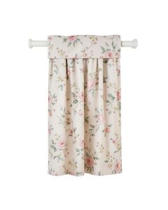Marc Floral Sheer Rod Pocket Single Curtain Panel