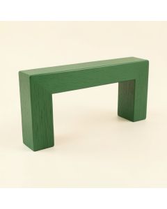 Vale Arc Cabinet Handle Without Packaging - Green (synthetic illustration; no displayed measurements)