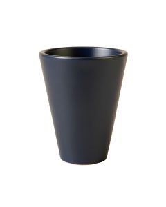Elm Bend Empty Railing Planter With Integral Brackets - Navy
