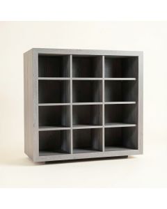 Hill Branch Empty Mug-Storage Cabinet Insert - Gray (synthetic illustration; no displayed measurements)