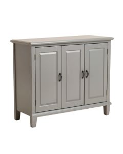 Chullora 4-Door Cabinet In Antique Grey