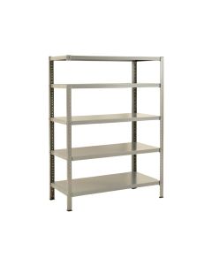 Aspen Bridge Empty Seed-Starting Shelving Unit Without Lights - Gray (synthetic illustration; no displayed measurements)