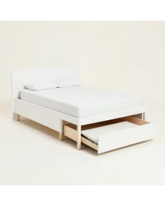 Prasanna House Twin Platform Bed With Trundle (synthetic illustration; no displayed measurements)