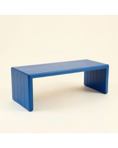 Elm Crest Indoor Bench - Blue (synthetic illustration; no displayed measurements)
