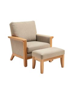 Aine 33.5 '' Wide Armchair And Ottoman