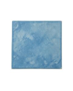 Field Branch Uninstalled Square Decorative Tile - Blue