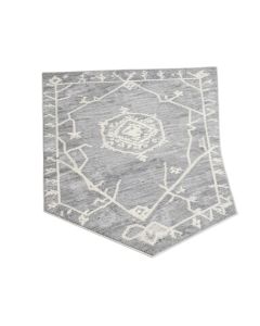 Lorenzo Geometric Gray Area Rug