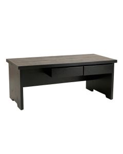 Alder Dell Empty Workshop Workbench - Black (synthetic illustration; no displayed measurements)