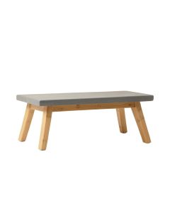 Cedar Bend Indoor Bench - Gray