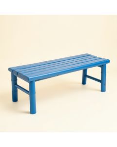 Brook Crossing Indoor Bench - Blue (synthetic illustration; no displayed measurements)