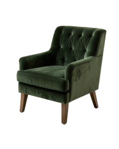 Kerrville Tufted Velvet Upholstered Side Chair (synthetic illustration; no displayed measurements)