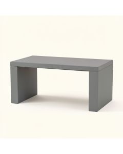 Vale Edge Desktop Monitor Riser - Gray (synthetic illustration; no displayed measurements)