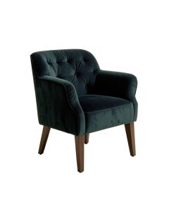 Editha Tufted Velvet Side Chair (synthetic illustration; no displayed measurements)