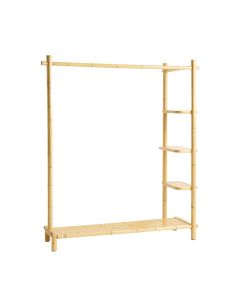 Meadow Arc Empty Garment Rack - Ivory (synthetic illustration; no displayed measurements)