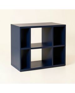 Alder Dale Desktop Shelving Unit - Navy (synthetic illustration; no displayed measurements)