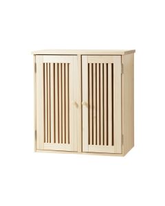 River Branch Wall-Mounted Laundry Cabinet - Ivory (synthetic illustration; no displayed measurements)