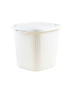 Flint Bridge Laundry Hamper - White