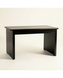 Moss Edge Writing Desk - Black (synthetic illustration; no displayed measurements)