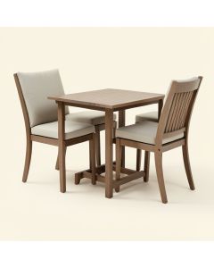 Talt 3 Piece Bar Height Dining Set With Cushions (synthetic illustration; no displayed measurements)