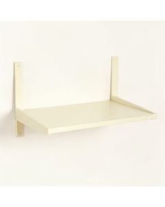 Spruce Bridge Wall-Mounted Shelf - Cream (synthetic illustration; no displayed measurements)