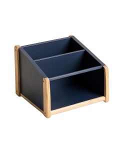 Cliff Bluff Low Toy Storage Unit - Navy (synthetic illustration; no displayed measurements)