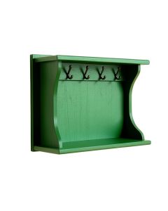 Cedar Brook Wall-Mounted Entryway Organizer Shelf - Green