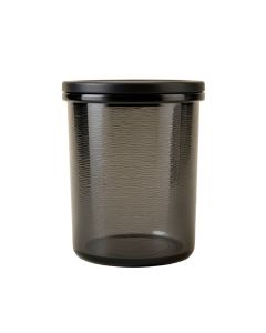 River Brook Storage Canister With Lid - Black