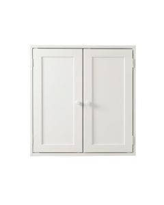Moss Bluff Wall-Mounted Laundry Cabinet - White
