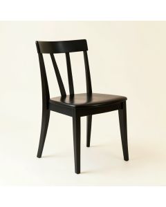 Cedar Edge Dining Chair - Black (synthetic illustration; no displayed measurements)
