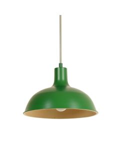 Stone Branch Pendant Light Suspended From One Plain Cable - Green (synthetic illustration; no displayed measurements)