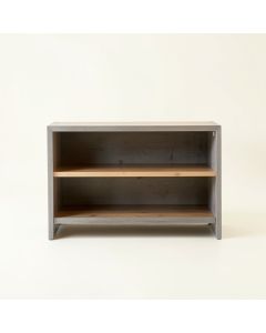 Clay Branch Low Bookcase - Gray (synthetic illustration; no displayed measurements)