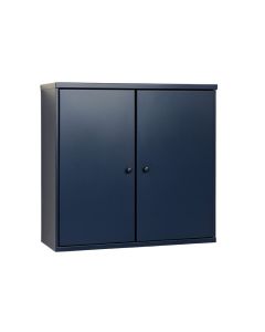 Hazel Dale Wall-Mounted Laundry Cabinet - Navy