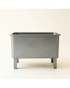 Maple Crest Empty Raised Planter - Gray (synthetic illustration; no displayed measurements)