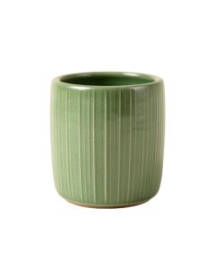 Cove Bluff Empty Candle Holder - Green (synthetic illustration; no displayed measurements)