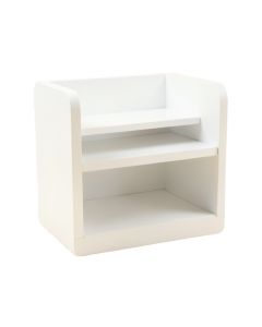 Alder Branch Empty Mug-Storage Cabinet Insert - White