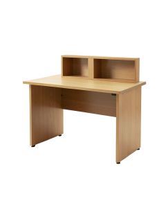 Rossville Floating Desk With Hutch (synthetic illustration; no displayed measurements)