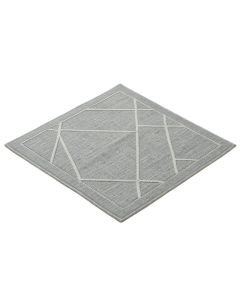 Heath Bend Rectangular Outdoor Rug - Gray