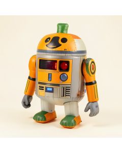 Star Wars R2-D2 W/Boo Pumpkin-Sm-Star Wars Inflatable (synthetic illustration; no displayed measurements)