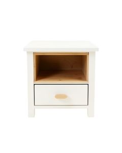 Aspen Branch Nightstand - White (synthetic illustration; no displayed measurements)